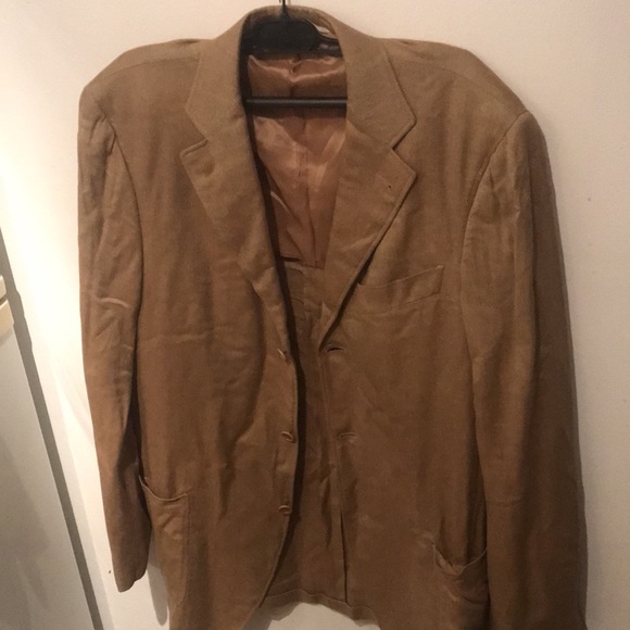 Vintage Golden Canali Suit Blazer from Harry Rosen Ultra Soft and Suave!! - Picture 2 of 6
